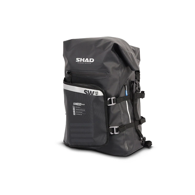 Textile Shad Sw45 Waterproof Rear Bag Black